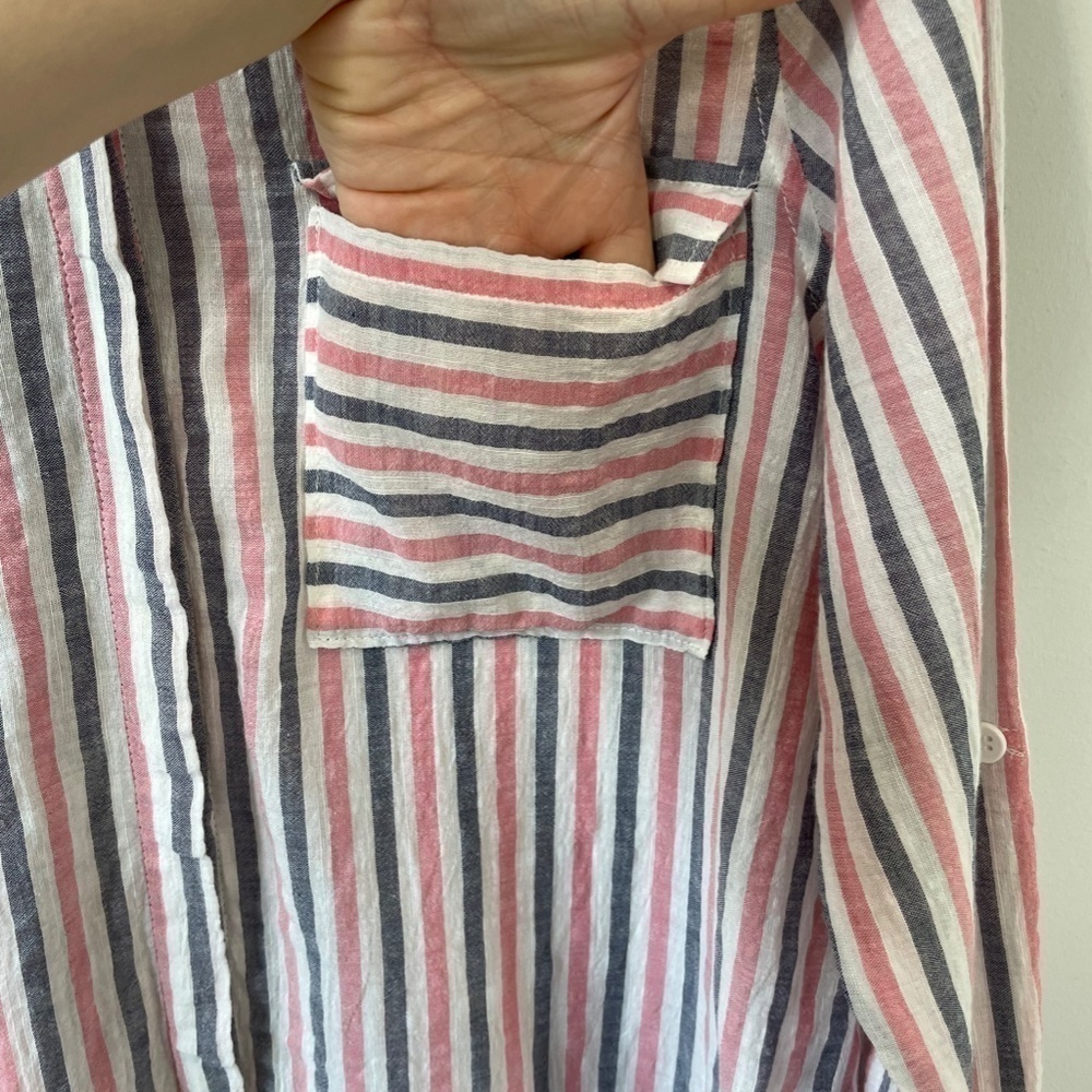 Seven7 Striped Multicolor Button Up - Picture 6 of 10